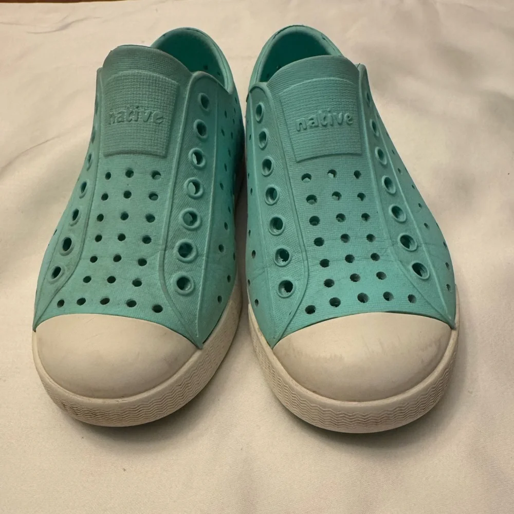 Native Kids Jefferson aqua pool Perforated Water Shoes kid toddler size 11